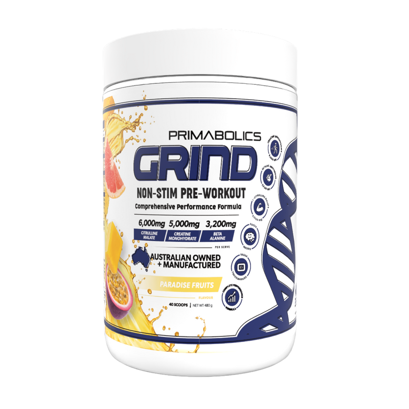 Load image into Gallery viewer, Primabolics GRIND V2  NON STIM PRE WORKOUT
