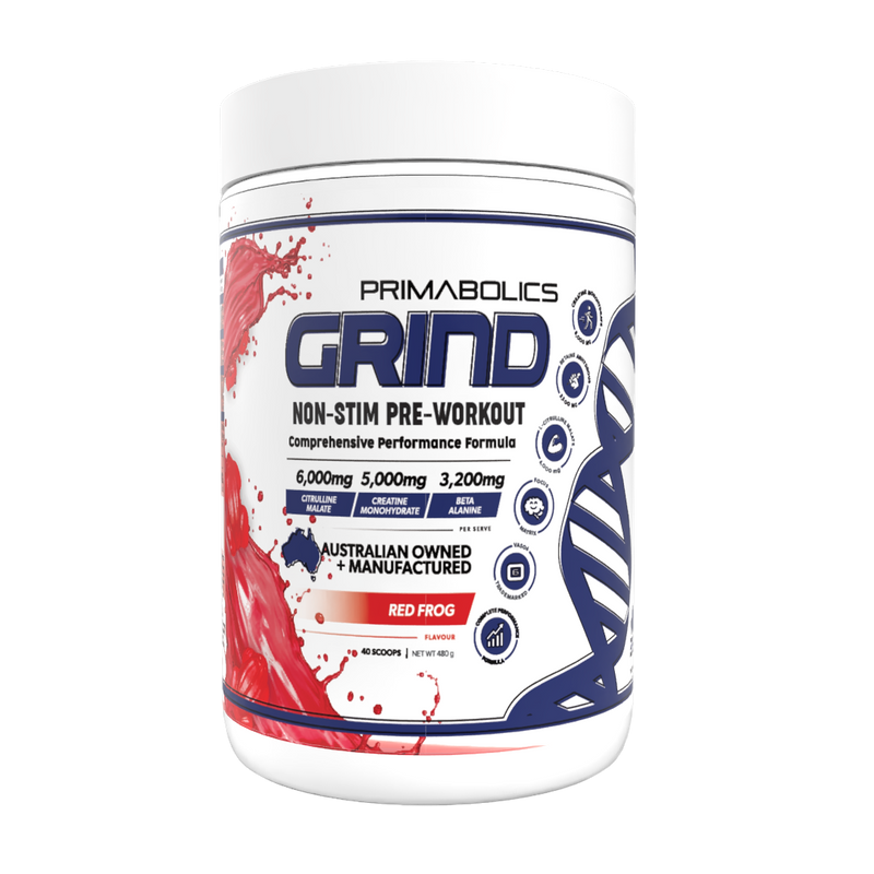 Load image into Gallery viewer, Primabolics GRIND V2  NON STIM PRE WORKOUT
