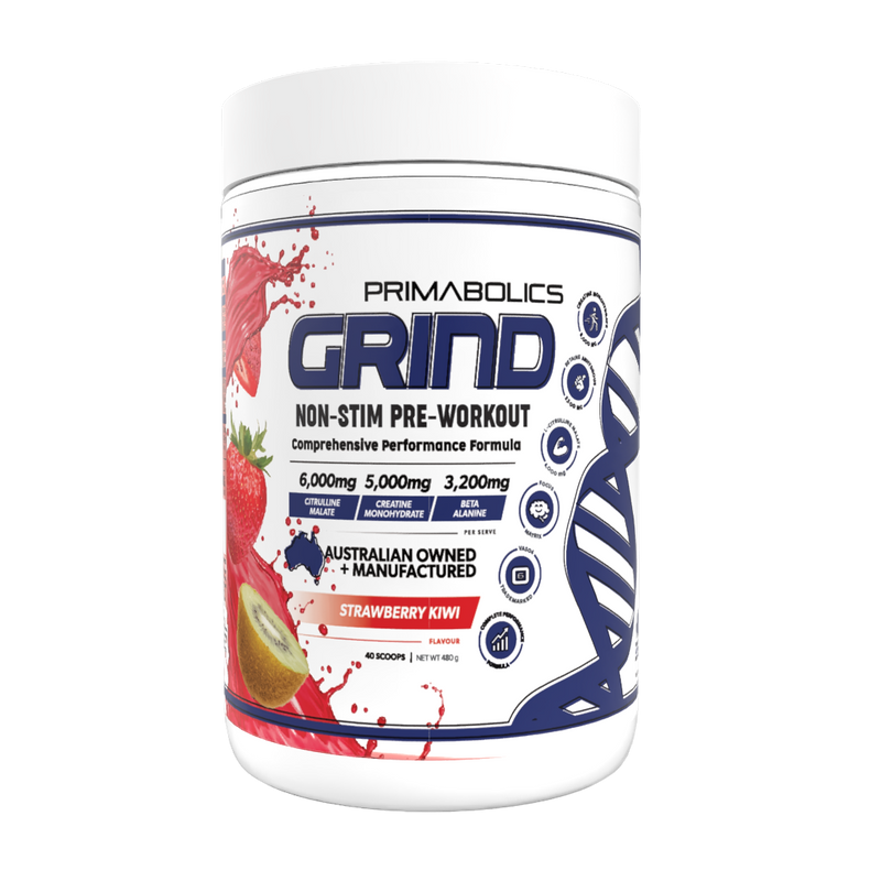 Load image into Gallery viewer, Primabolics GRIND V2  NON STIM PRE WORKOUT
