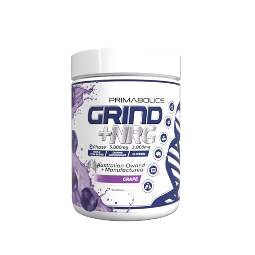 Primabolics GRIND+NRG HIGH STIM PRE WORKOUT