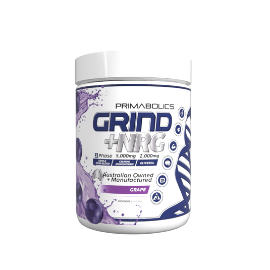 Primabolics GRIND+NRG HIGH STIM PRE WORKOUT