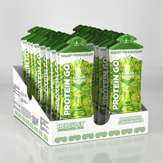 HERCULES Protein Go - Protein Gel Sachet Apple (cases of 30)