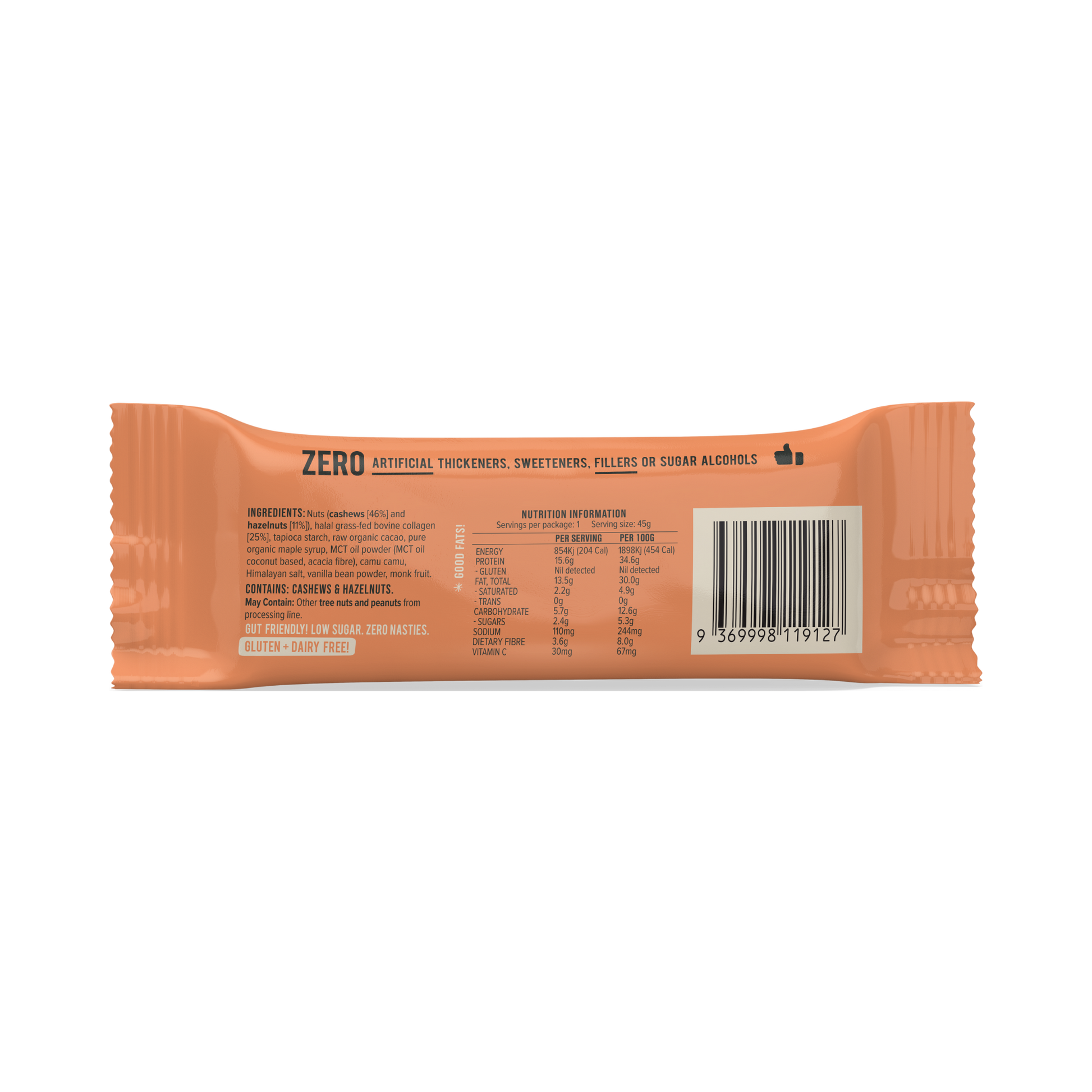 CHIEF Collagen Protein Bar - Hazelnut brownie