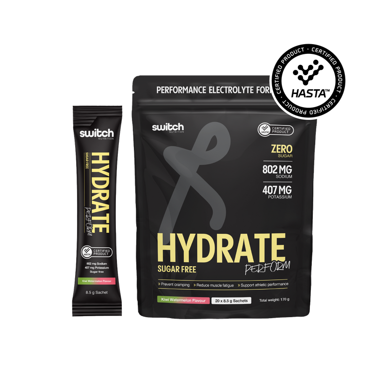 Load image into Gallery viewer, SWITCH Hydrate Perform Sugar Free Pouch [20 Serves]
