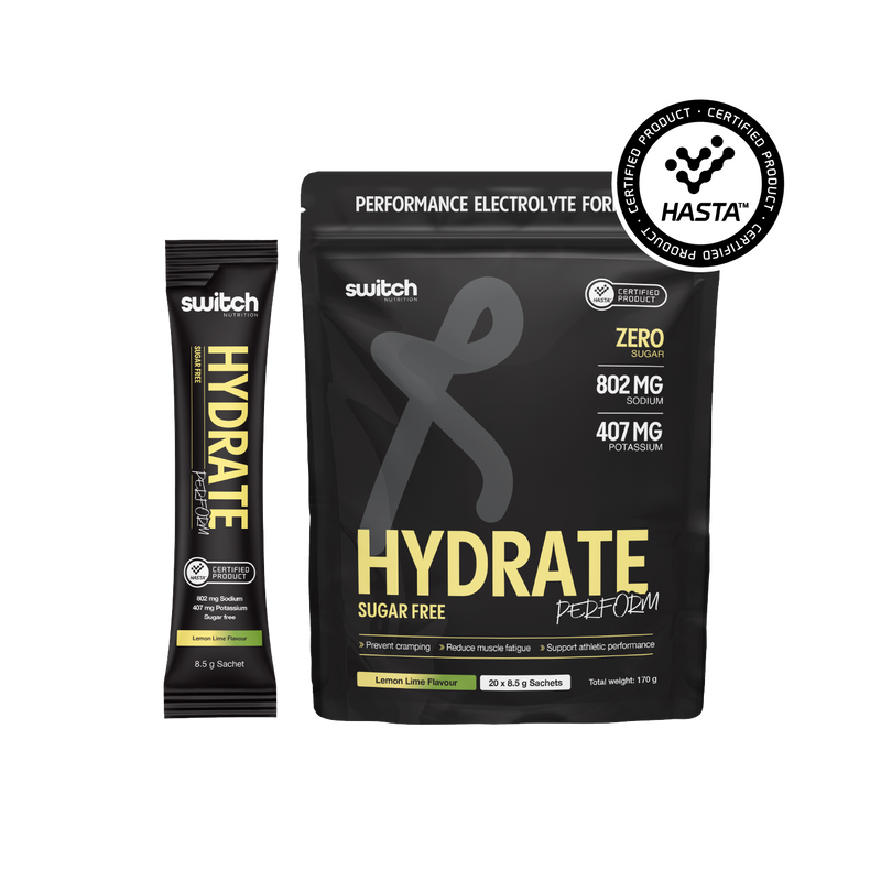 Load image into Gallery viewer, SWITCH Hydrate Perform Sugar Free Pouch [20 Serves]
