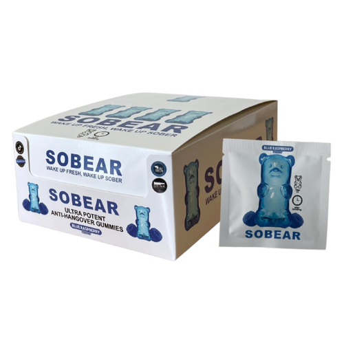 SOBEAR HANGOVER GUMMY Single Serve x 3