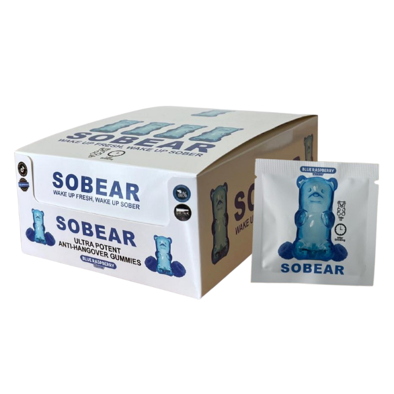 Load image into Gallery viewer, SOBEAR HANGOVER GUMMY Single Serve x 3
