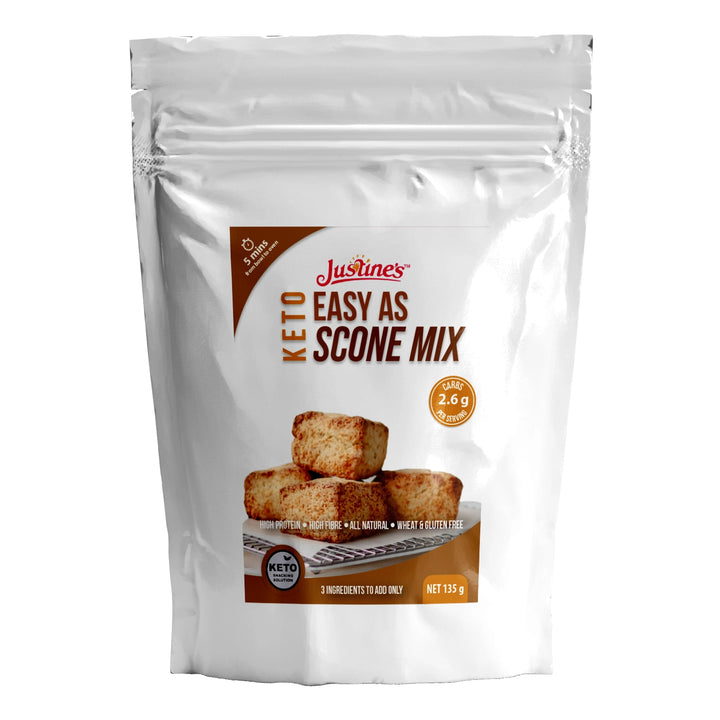 Load image into Gallery viewer, Justine’s Keto Easy as Quick Scone Mix 135g
