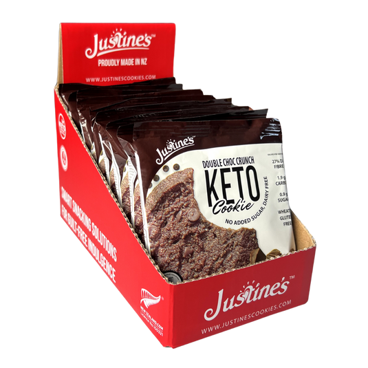 Justine's Keto Crunch Cookie Double Choc 40g