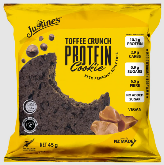 Justine's Keto Crunch Cookie 40g (SOLD in 12's)