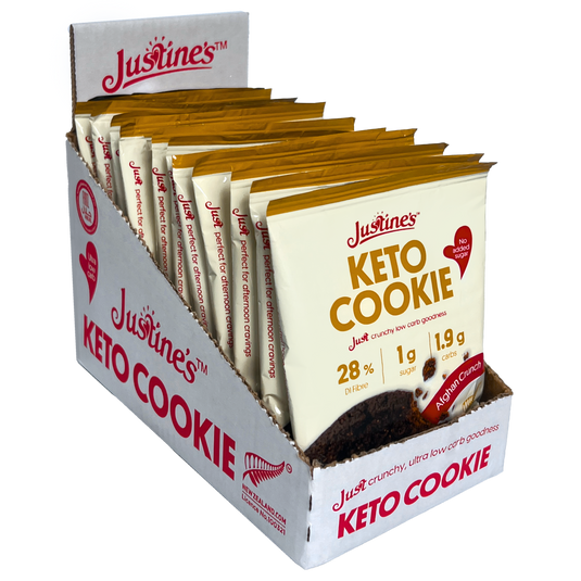 Justine's Keto Crunch Cookie 40g (SOLD in 12's)