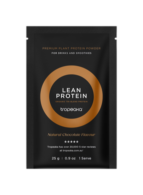 Tropeaka Lean Protein Single Serve Box 25g (Box of 12) Chocolate