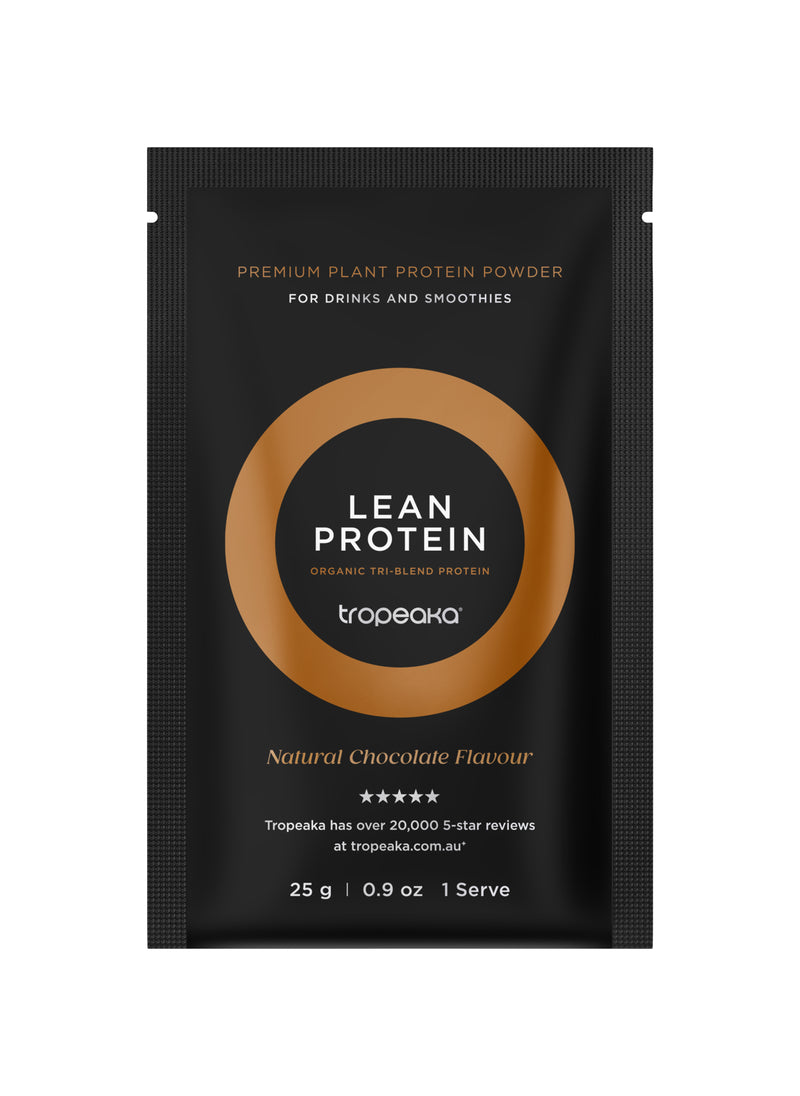 Load image into Gallery viewer, Tropeaka Lean Protein Single Serve Box 25g (Box 12)
