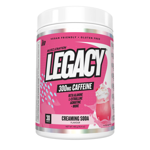 LEGACY PRE WORKOUT CREAMING SODA