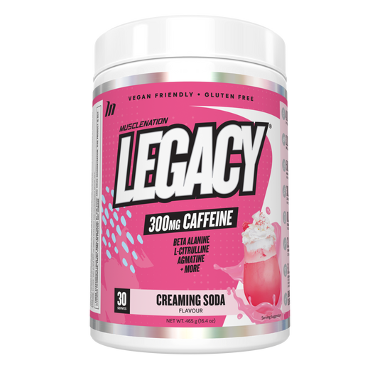 LEGACY PRE WORKOUT CREAMING SODA