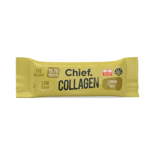 CHIEF Collagen Protein Bar - Lemon Tart (box of 12)