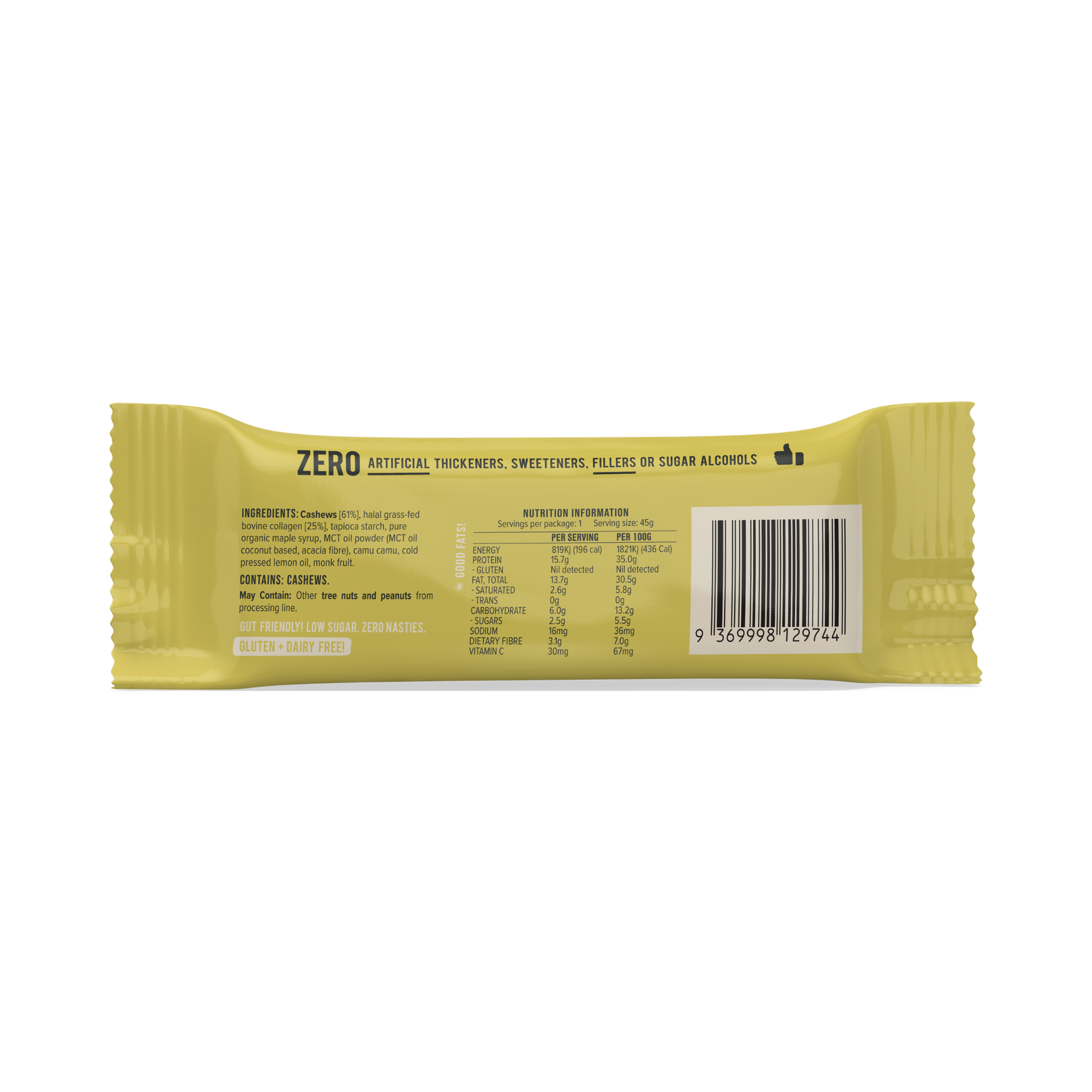 CHIEF Collagen Protein Bar - Lemon Tart