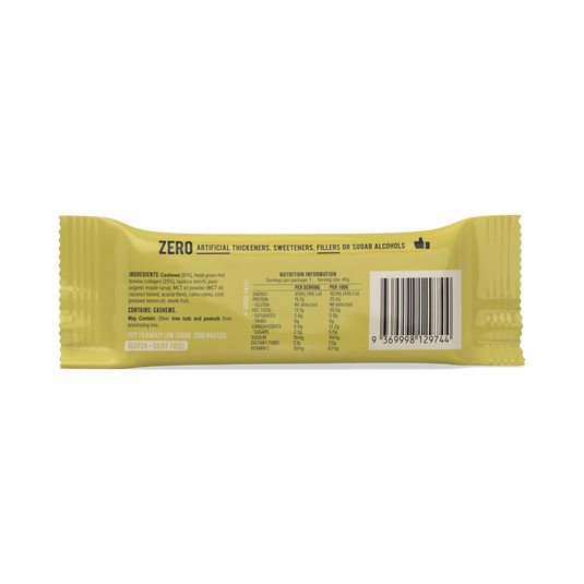 CHIEF Collagen Protein Bar - Lemon Tart (box of 12)