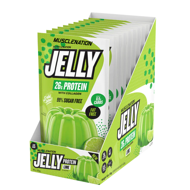 Load image into Gallery viewer, MN PROTEIN JELLY LIME 10 serves
