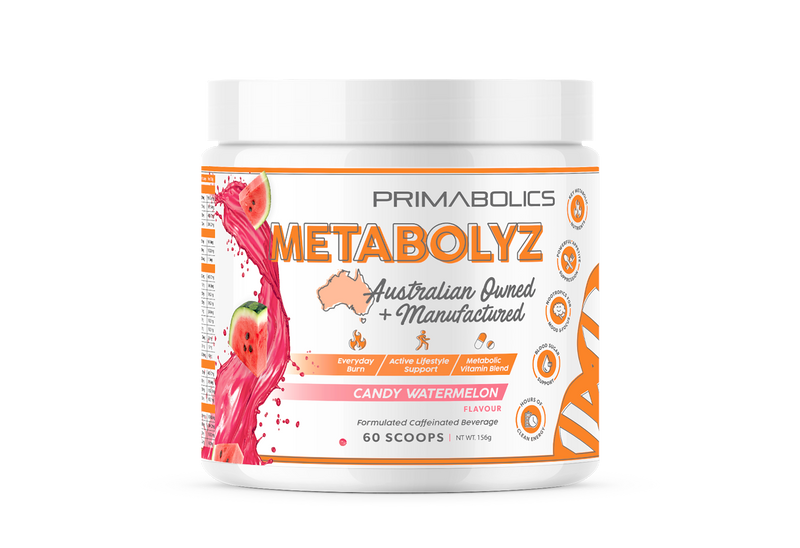 Load image into Gallery viewer, Primabolics METABOLYZ  60SV (LOW STIMULANT, NATURAL CAFFEINE FAT BURNER)
