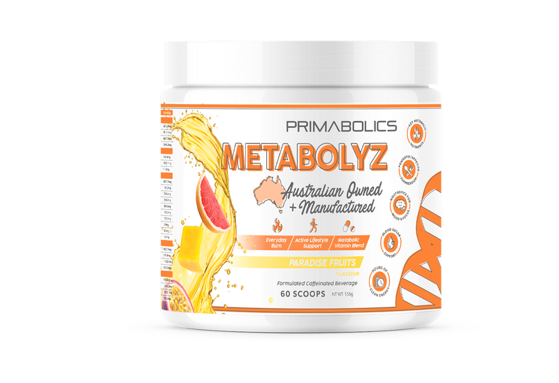 Load image into Gallery viewer, Primabolics METABOLYZ  60SV (LOW STIMULANT, NATURAL CAFFEINE FAT BURNER)
