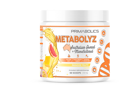 Primabolics METABOLYZ  60SV (LOW STIMULANT, NATURAL CAFFEINE FAT BURNER)