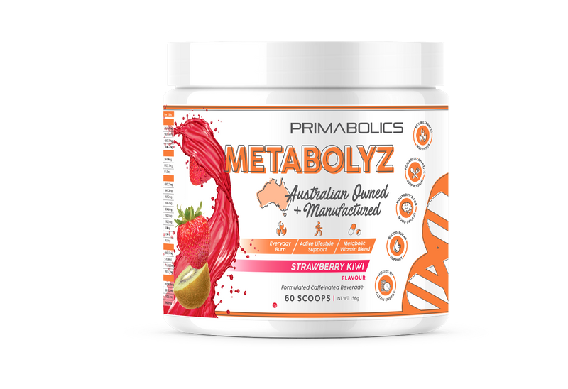 Load image into Gallery viewer, Primabolics METABOLYZ  60SV (LOW STIMULANT, NATURAL CAFFEINE FAT BURNER)

