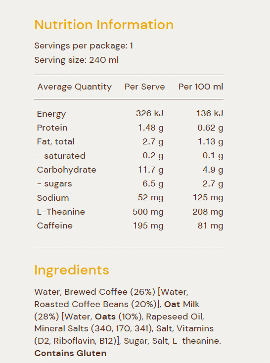 Load image into Gallery viewer, INNER BLOOM OAT MILK LATTE x 12
