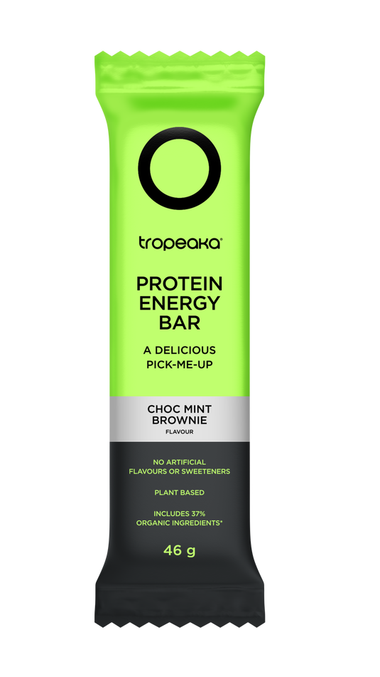 Tropeaka Protein Energy Bar - Choc Mint (12 bars)