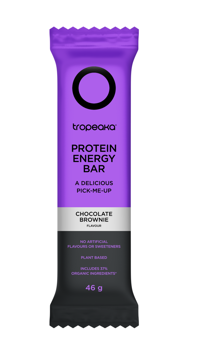 Load image into Gallery viewer, Tropeaka Protein Energy Bar - Chocolate (12 bars)
