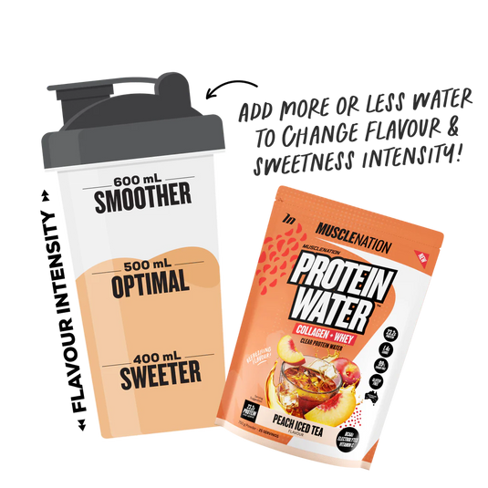 PROTEIN WATER Peach Iced Tea - 25 serves 750g