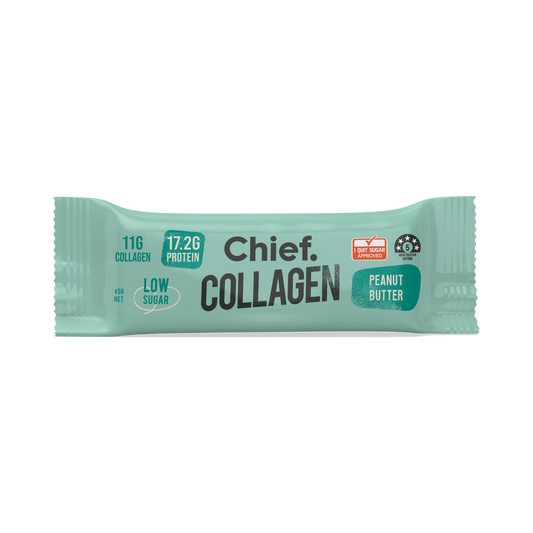 CHIEF Collagen Protein Bar - Peanut Butter