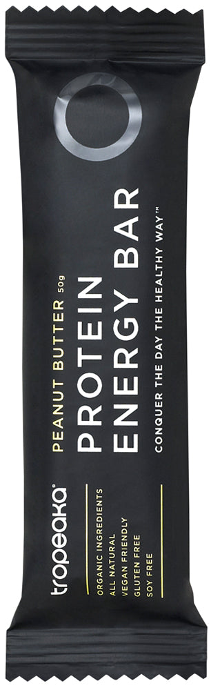 Tropeaka Protein Energy Bar - Peanut Butter (12 bars)