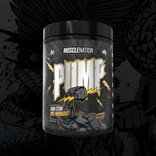 MUSCLE NATION PUMP PRE-WORKOUT (CAFFEINE FREE)