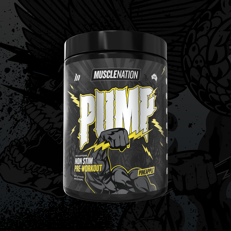 Load image into Gallery viewer, MUSCLE NATION PUMP PRE-WORKOUT (CAFFEINE FREE)
