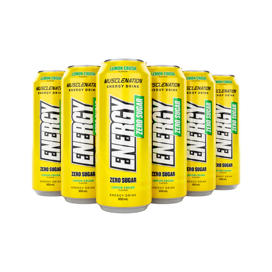 MN ENERGY DRINK ZERO SUGAR - Lemon Crush 500ml (12 Pack)