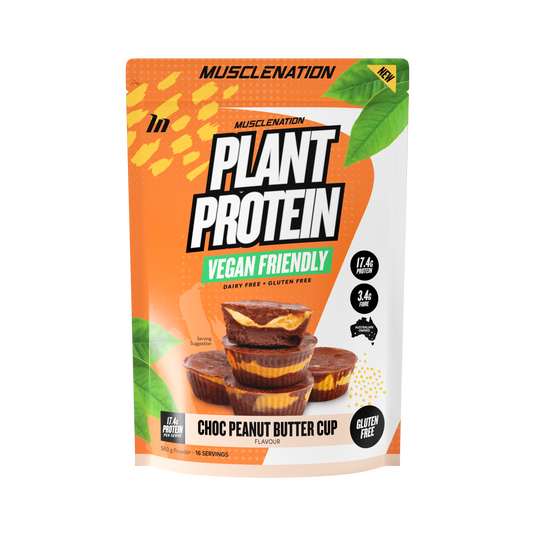 100% NATURAL PLANT BASED PROTEIN - CHOC PEANUT BUTTER CUP