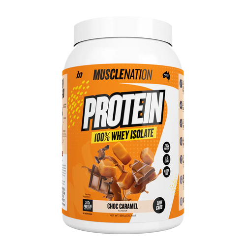 Muscle Nation PROTEIN 100% WHEY ISOLATE - CHOC CARAMEL