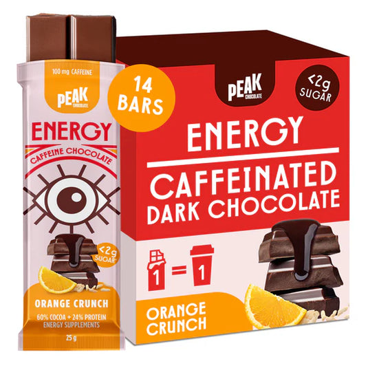 PEAK CHOCOLATE ENERGY BARS - Orange Chocolate
