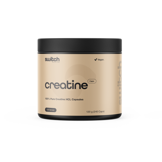 SWITCH Essentials - CREATINE HCL [240 Capsules]
