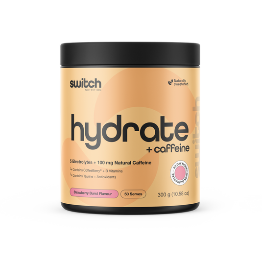 SWITCH Hydrate + Caffeine Tub [50 Serve]