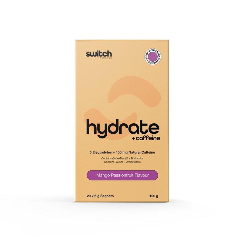 Load image into Gallery viewer, SWITCH Hydrate + Caffeine box [20 Serve]

