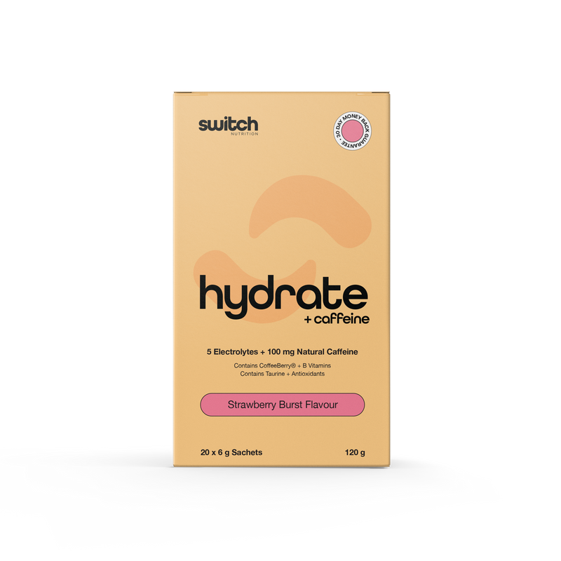 Load image into Gallery viewer, SWITCH Hydrate + Caffeine box [20 Serve]
