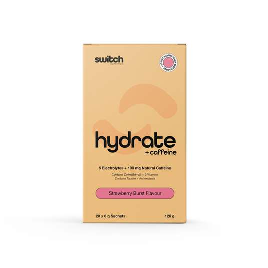 SWITCH Hydrate + Caffeine box [20 Serve]