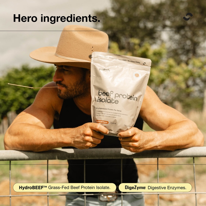 Load image into Gallery viewer, Switch Nutrition Beef Protein Isolate - 4 Serve Pouch
