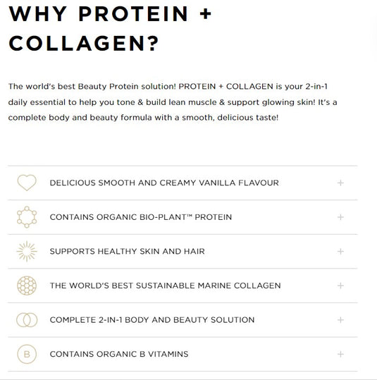 Tropeaka Ultra Bio Protein & Collagen - Creamy Vanilla