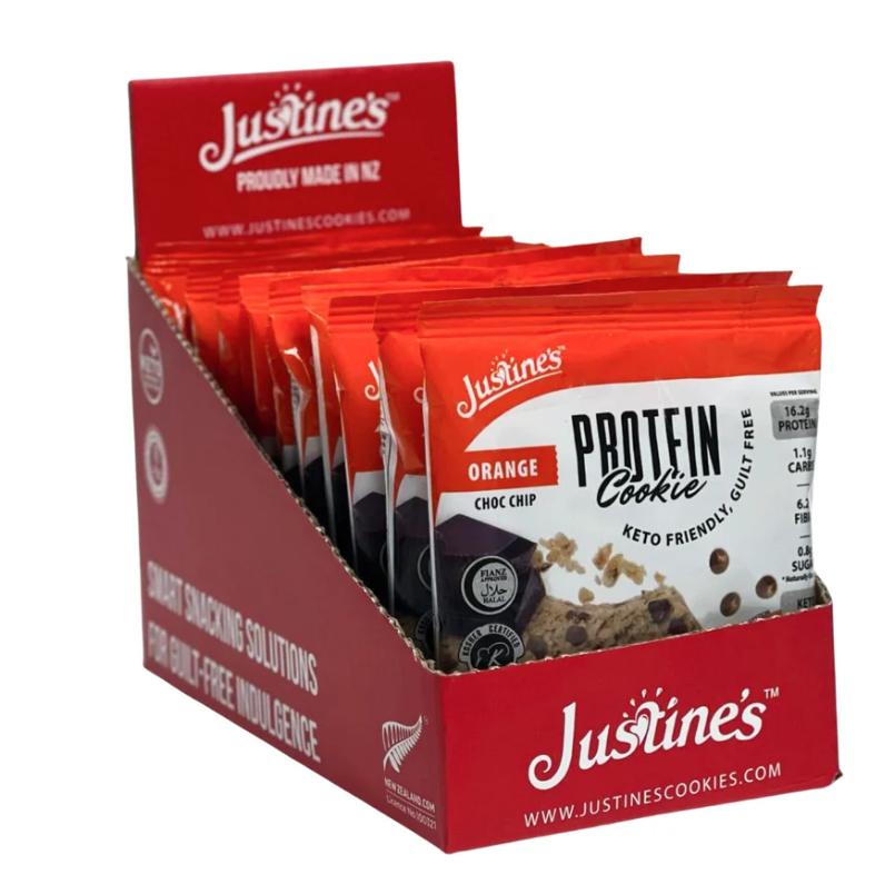 Load image into Gallery viewer, Justine's Protein Cookie 60g (SOLD in 12's)
