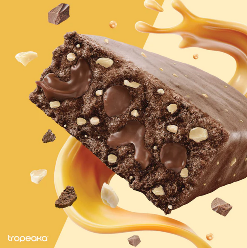 Load image into Gallery viewer, Tropeaka DELICIOUS GUT BAR - Caramel Choc Fudge (12 bars)
