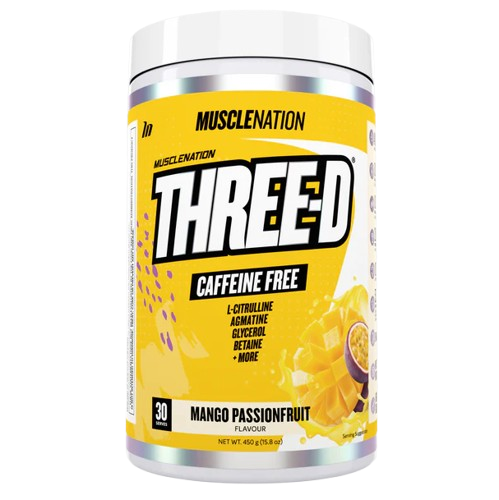 THREE-D NON STIM PRE WORKOUT MANGO PASSIONFRUIT