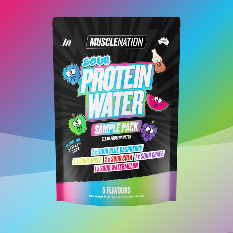 Load image into Gallery viewer, Muscle Nation PROTEIN WATER - Sour Sample Pack
